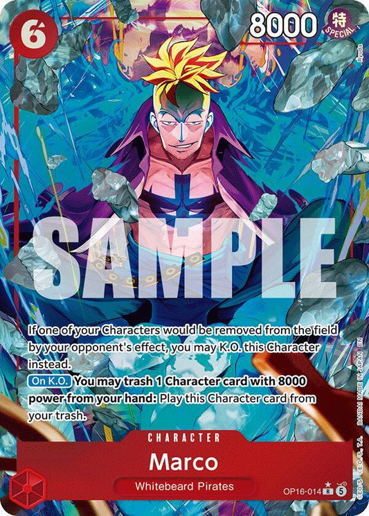 Marco OP16-014 (The Time of Battle)  - Alternate Art Foil
