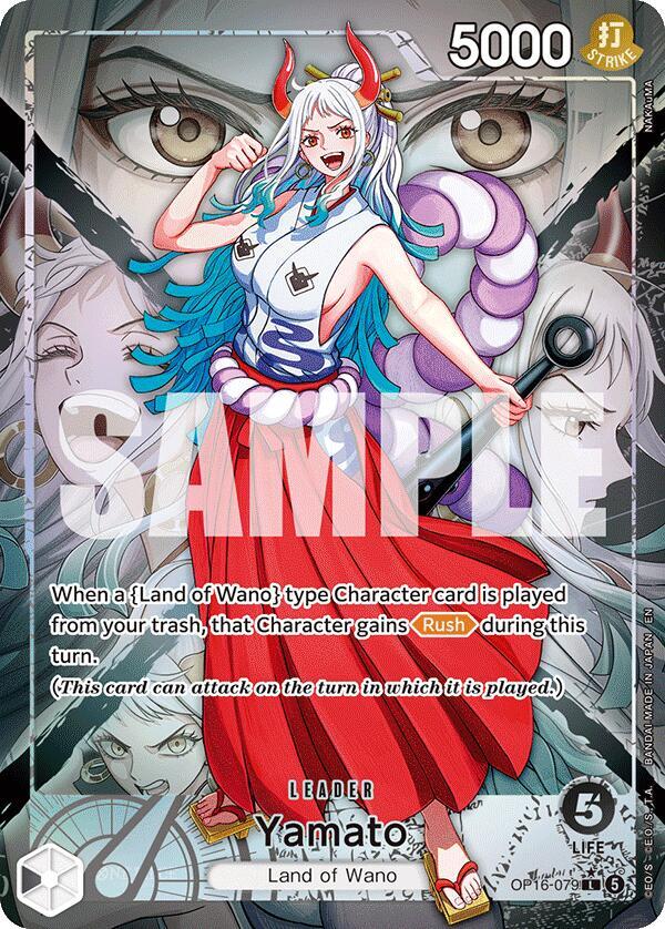 Yamato OP16-079 (The Time of Battle)  - Alternate Art Foil