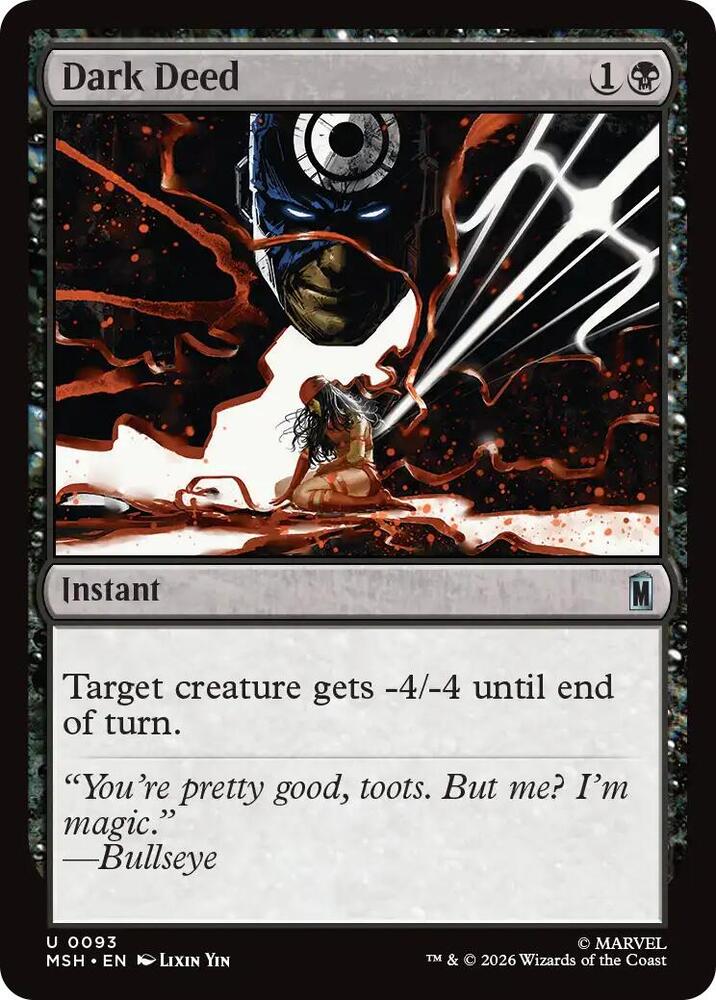 Dark Deed 93 (Marvel Super Heroes)  - Foil