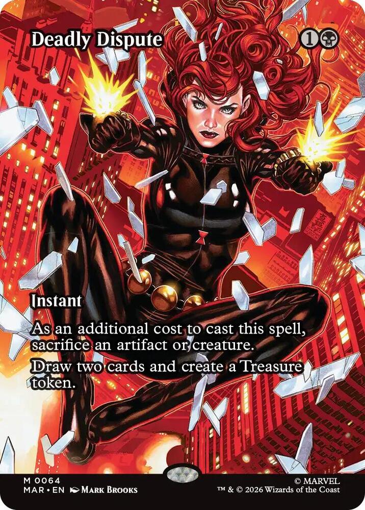 Deadly Dispute 64 (Marvel Universe Eternal-Legal)  - Borderless Foil