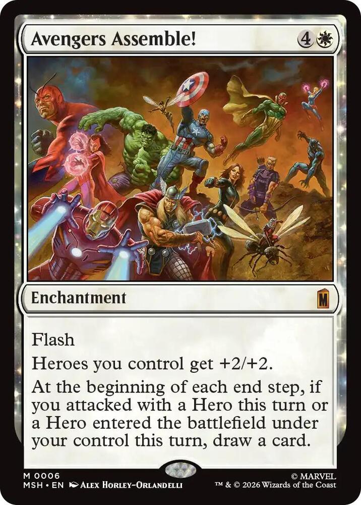 Avengers Assemble! 6 (Marvel Super Heroes)  - Foil