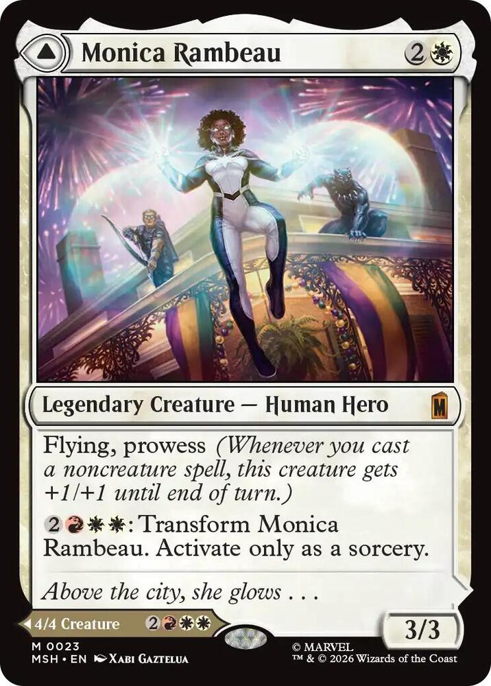 Monica Rambeau // Photon, Living Light 23 (Marvel Super Heroes) 
