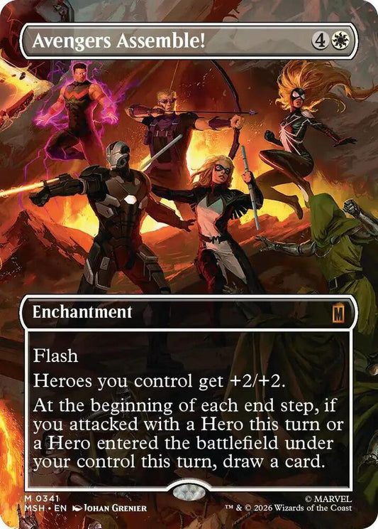 Avengers Assemble! 341 (Marvel Super Heroes)  - Borderless