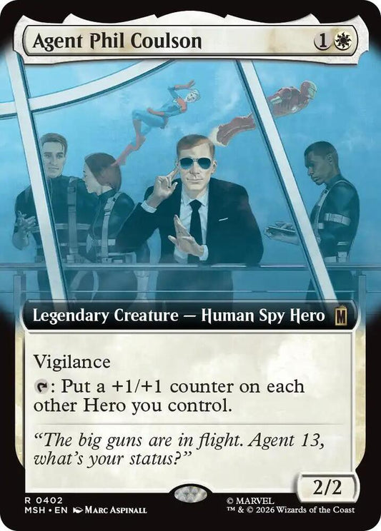 Agent Phil Coulson 402 (Marvel Super Heroes)  - Extended Art