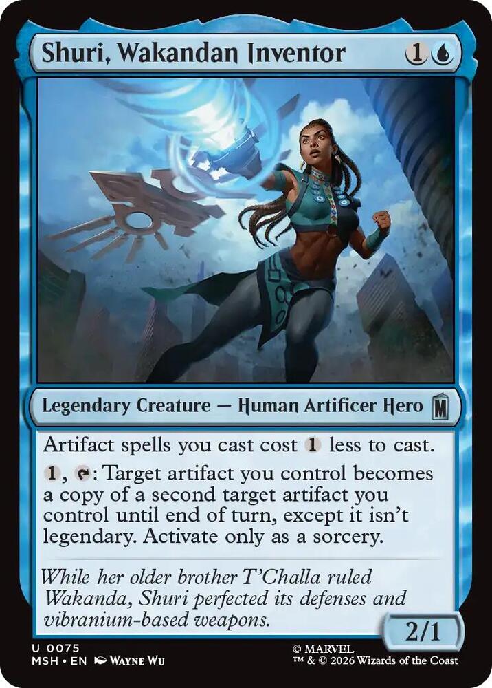 Shuri, Wakandan Inventor 75 (Marvel Super Heroes)  - Foil