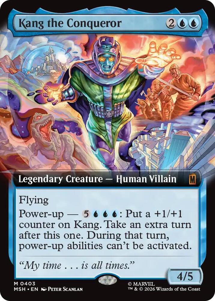 Kang the Conqueror 403 (Marvel Super Heroes)  - Extended Art