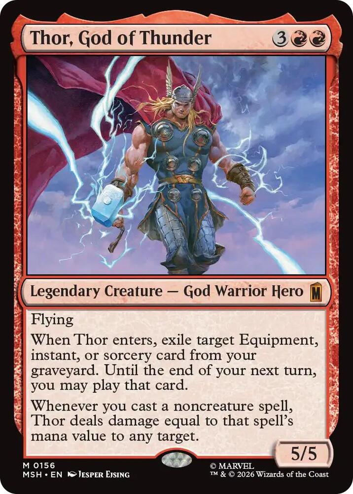 Thor, God of Thunder 156 (Marvel Super Heroes)  - Foil