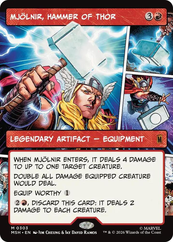 Mjolnir, Hammer of Thor 303 (Marvel Super Heroes)  - Showcase
