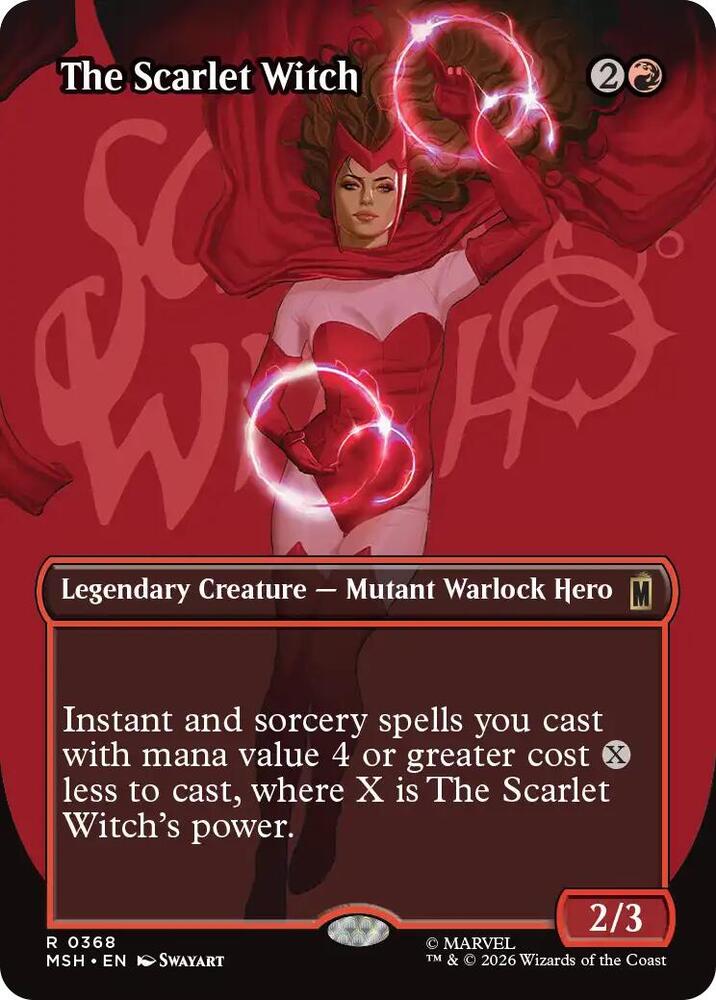 The Scarlet Witch 368 (Marvel Super Heroes)  - Borderless Foil