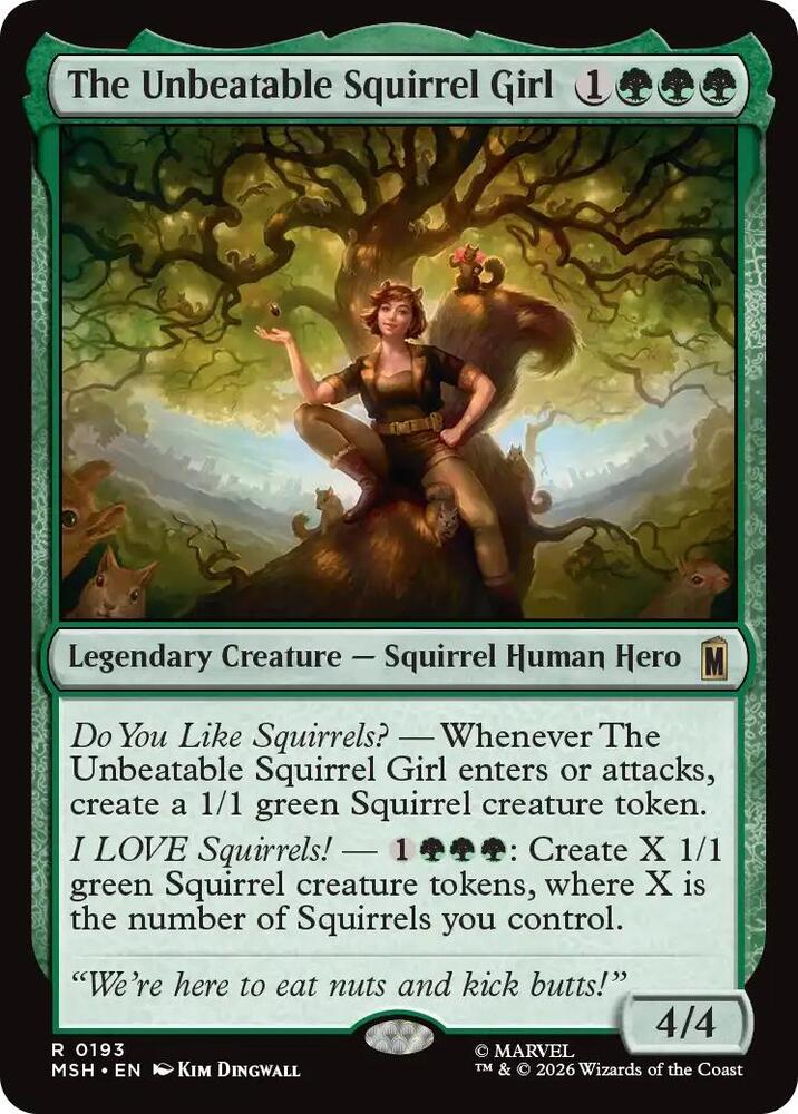 The Unbeatable Squirrel Girl 193 (Marvel Super Heroes)  - Foil