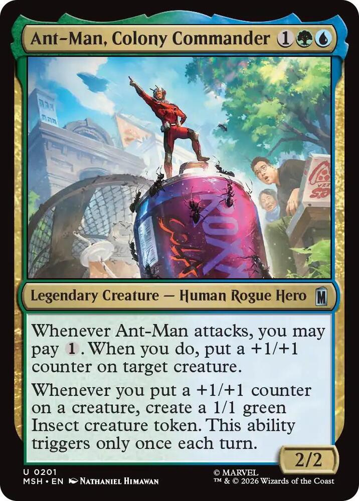 Ant-Man, Colony Commander 201 (Marvel Super Heroes)  - Foil