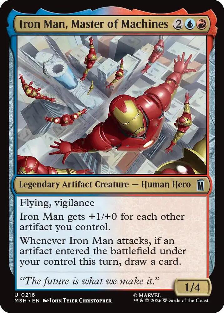 Iron Man, Master of Machines 216 (Marvel Super Heroes)  - Foil