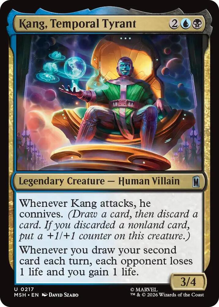 Kang, Temporal Tyrant 217 (Marvel Super Heroes)  - Foil