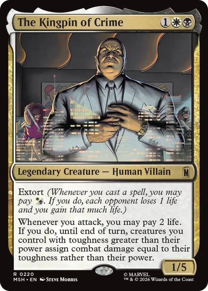 The Kingpin of Crime 220 (Marvel Super Heroes)  - Foil