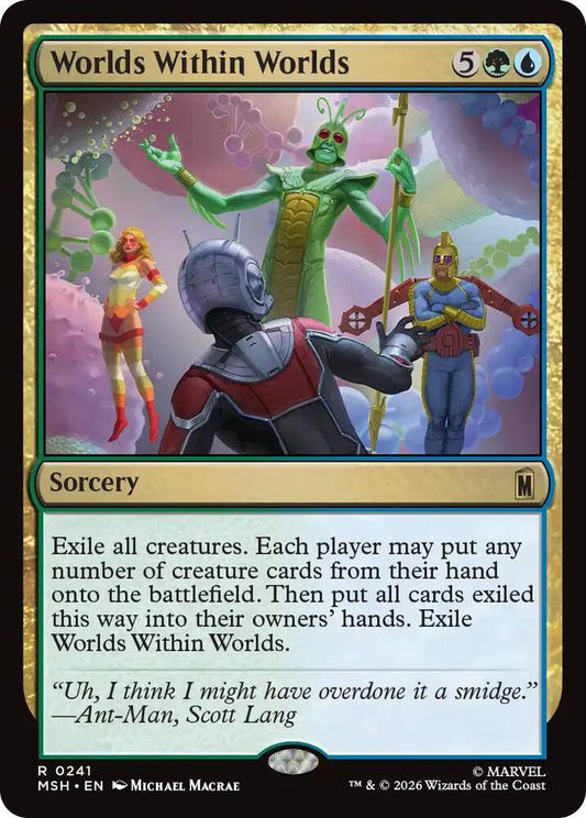 Worlds Within Worlds 241 (Marvel Super Heroes)  - Foil