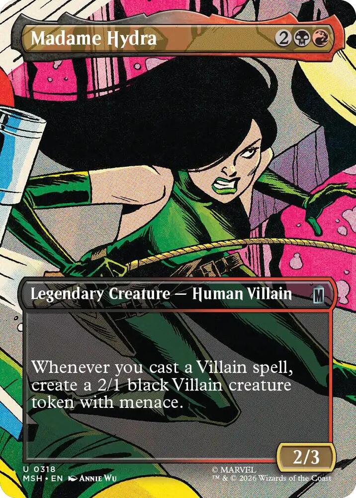 Madame Hydra 318 (Marvel Super Heroes)  - Borderless Foil