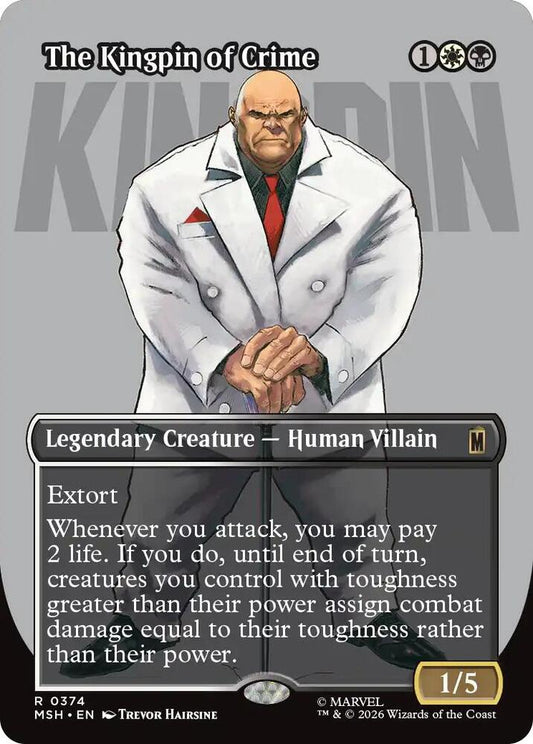 The Kingpin of Crime 374 (Marvel Super Heroes)  - Borderless