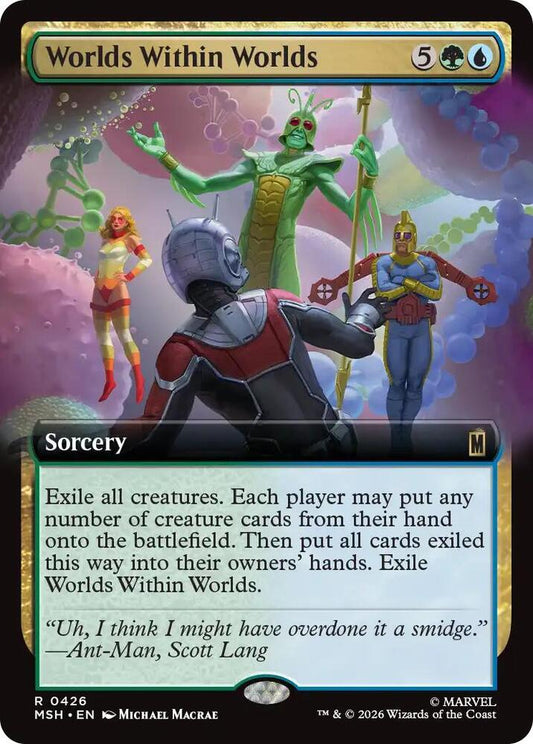 Worlds Within Worlds 426 (Marvel Super Heroes)  - Extended Art Foil