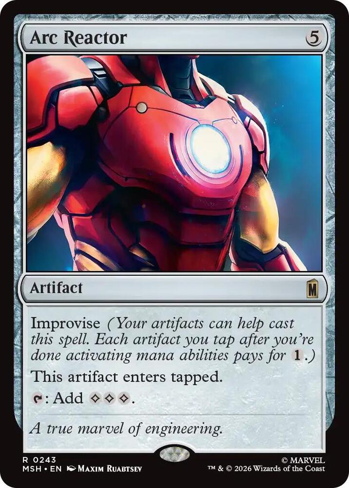 Arc Reactor 243 (Marvel Super Heroes)  - Foil