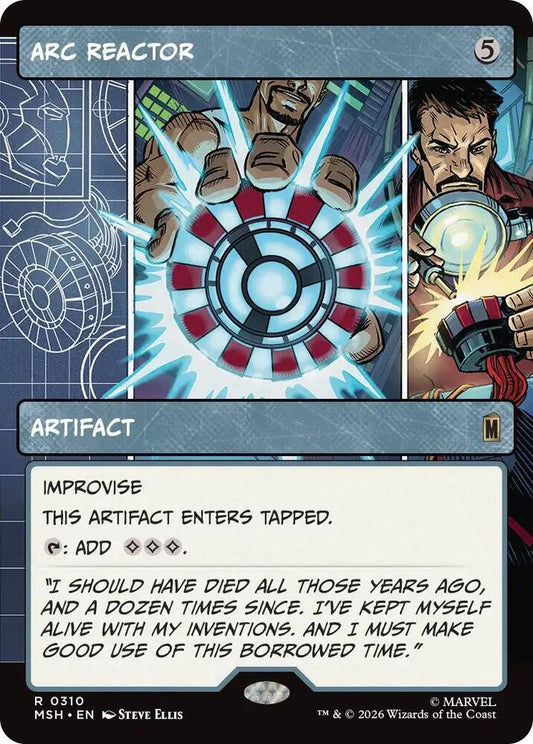 Arc Reactor 310 (Marvel Super Heroes)  - Showcase Foil