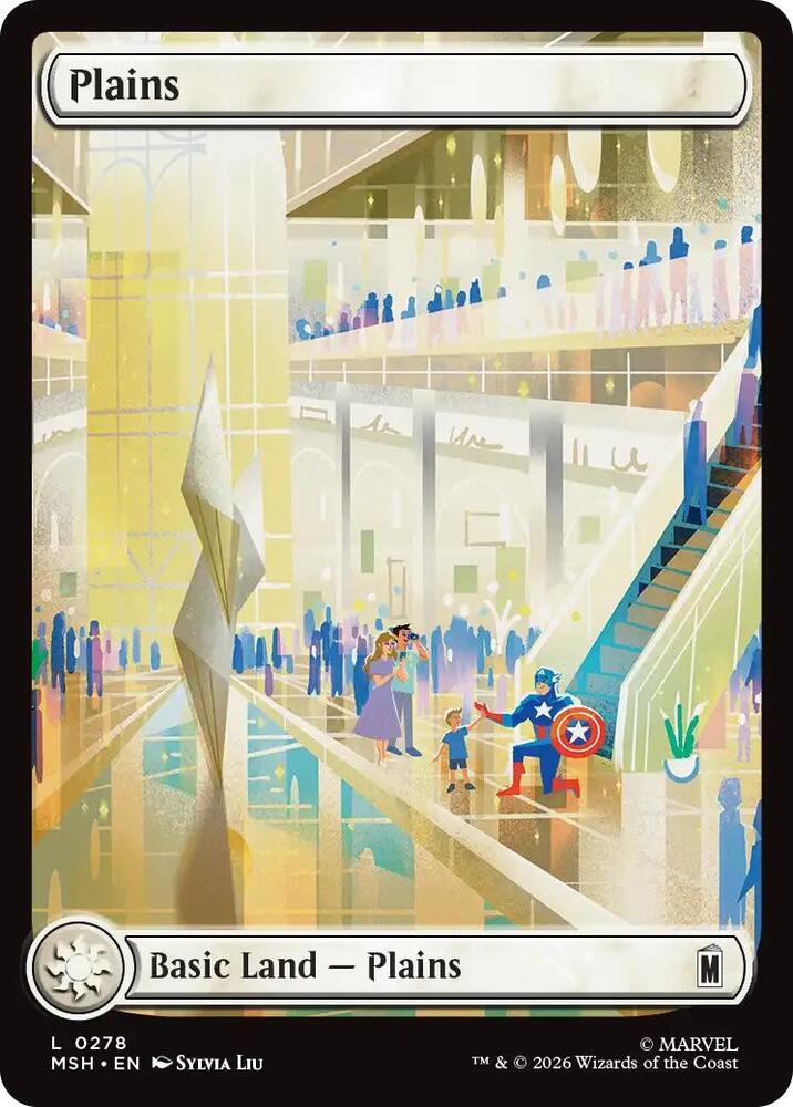 Plains 278 (Marvel Super Heroes)  - Foil