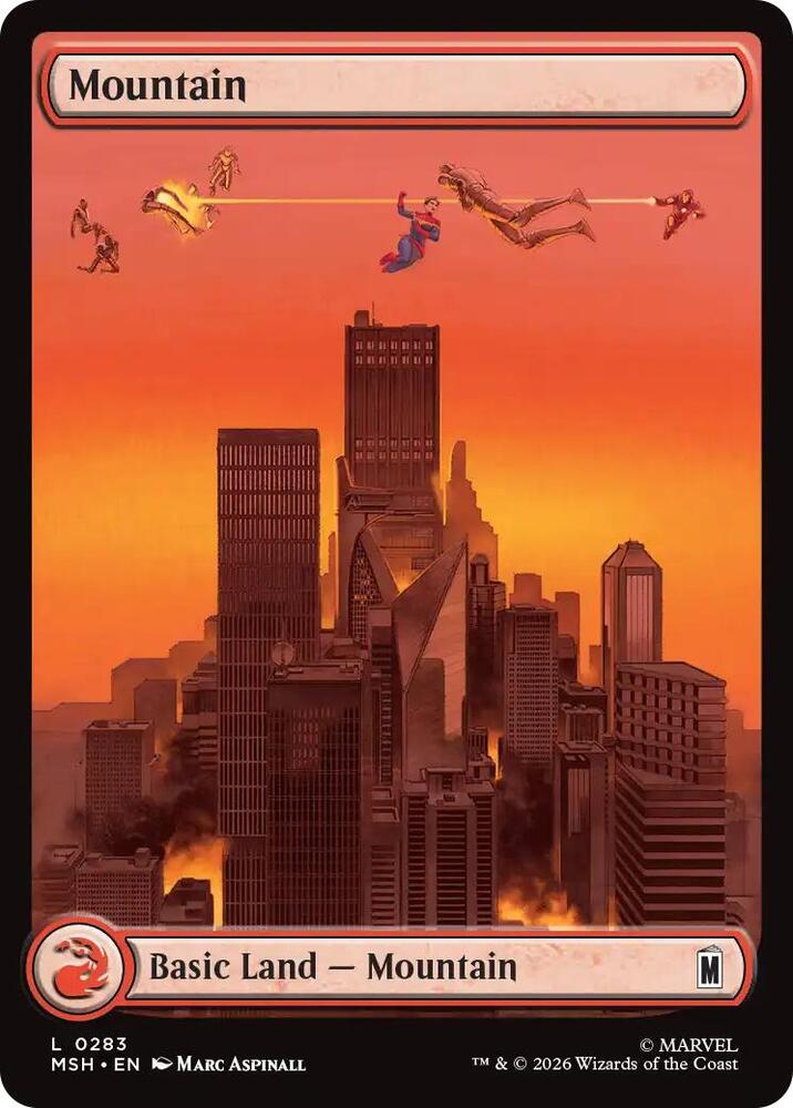 Mountain 283 (Marvel Super Heroes)  - Foil