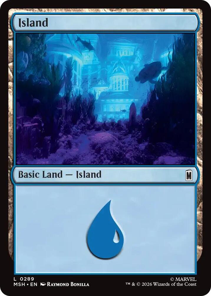 Island 289 (Marvel Super Heroes)  - Foil