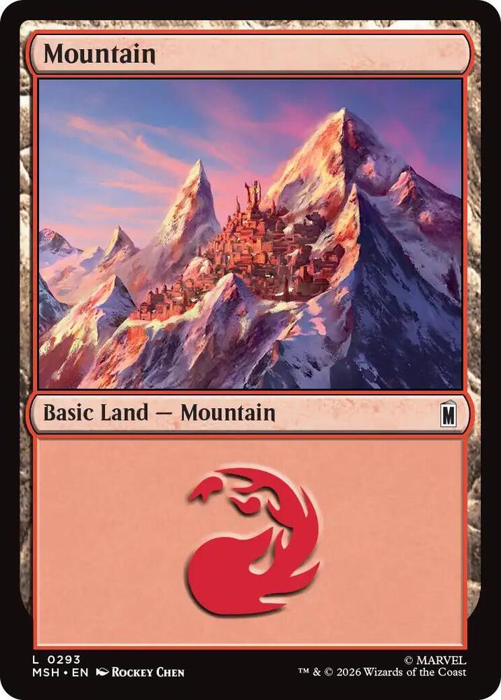 Mountain 293 (Marvel Super Heroes)  - Foil