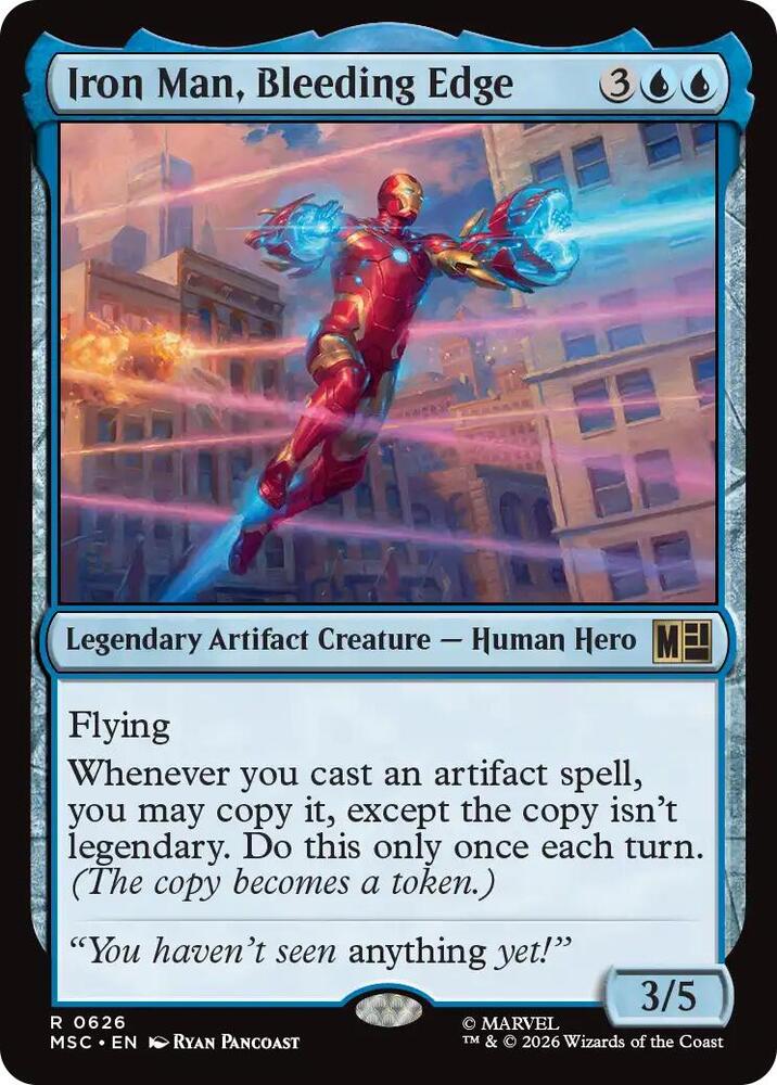 Iron Man, Bleeding Edge 626 (Commander: Marvel Super Heroes) 