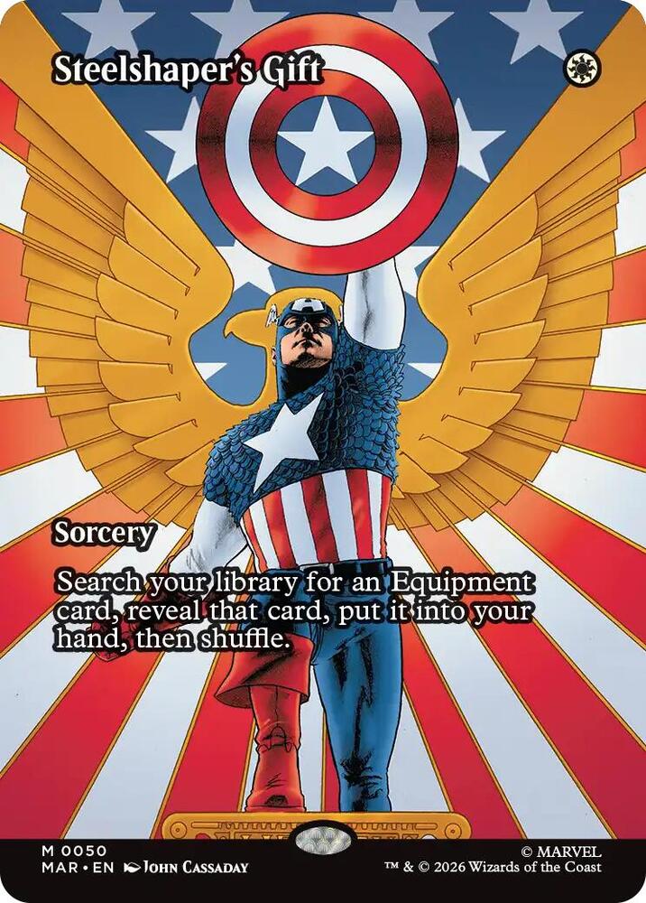 Steelshaper's Gift 50 (Marvel Universe Eternal-Legal)  - Borderless Foil