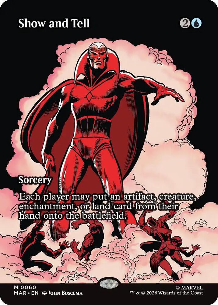Show and Tell 60 (Marvel Universe Eternal-Legal)  - Borderless Foil