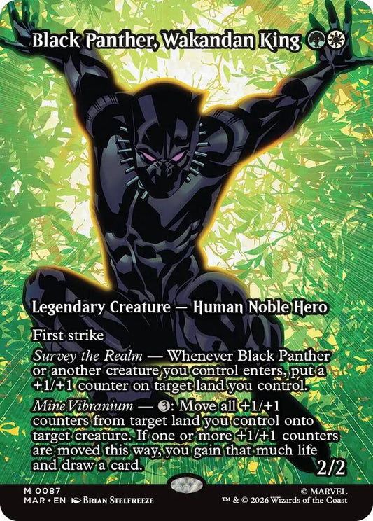 Black Panther, Wakandan King 87 (Marvel Universe Eternal-Legal)  - Borderless