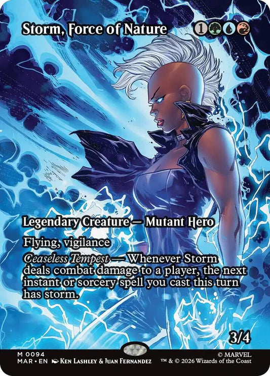 Storm, Force of Nature 94 (Marvel Universe Eternal-Legal)  - Borderless