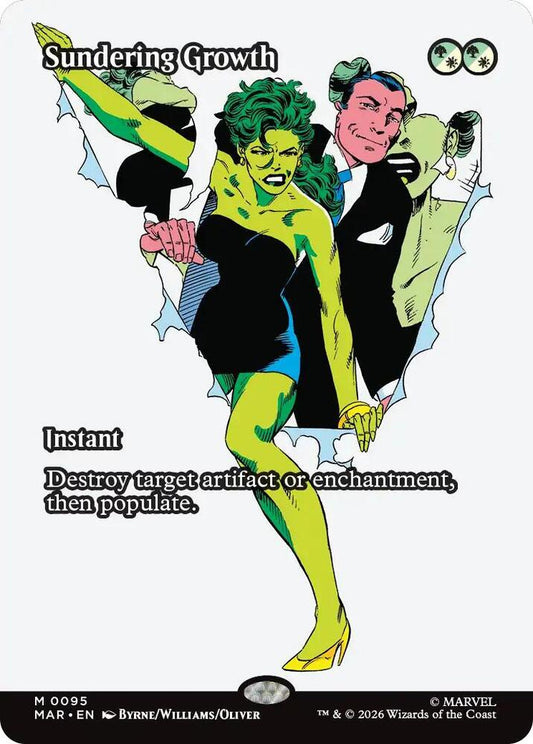 Sundering Growth 95 (Marvel Universe Eternal-Legal)  - Borderless