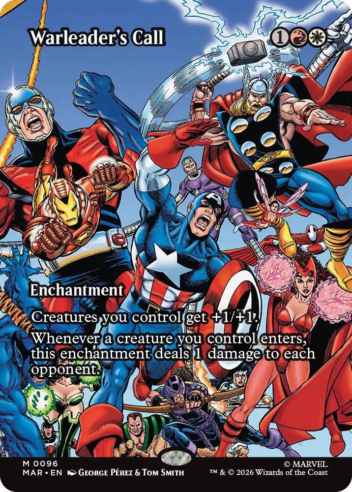 Warleaders Call 96 (Marvel Universe Eternal-Legal)  - Borderless