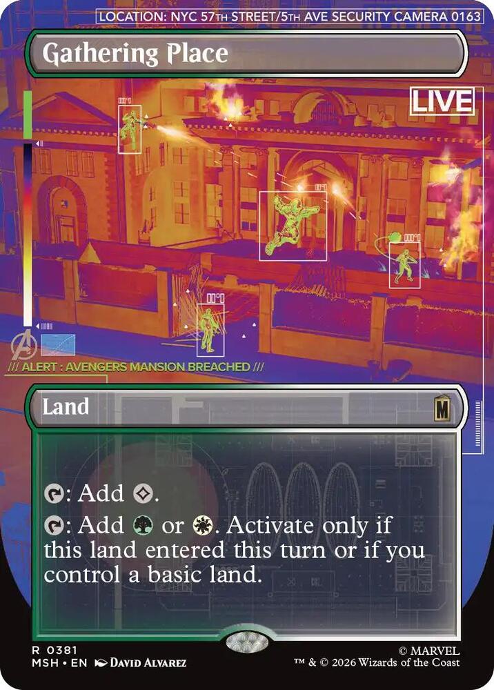 Gathering Place 381 (Marvel Super Heroes)  - Borderless