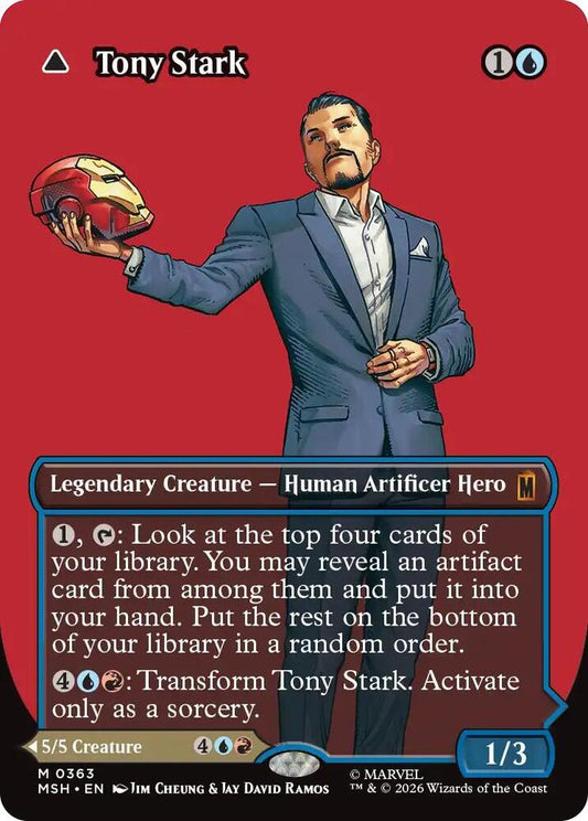 Tony Stark // The Invincible Iron Man 363 (Marvel Super Heroes)  - Borderless