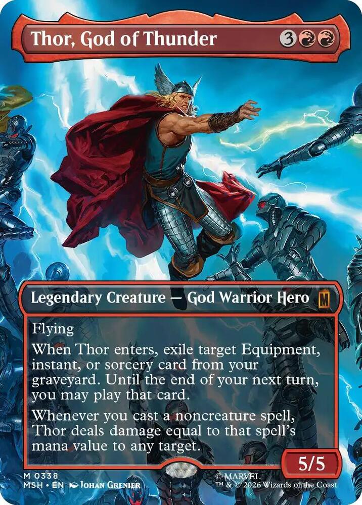 Thor, God of Thunder 338 (Marvel Super Heroes)  - Borderless