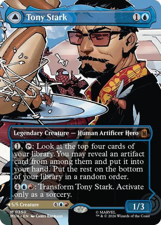Tony Stark // The Invincible Iron Man 350 (Marvel Super Heroes)  - Borderless