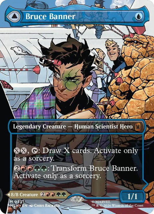 Bruce Banner // The Incredible Hulk 331 (Marvel Super Heroes)  - Borderless Foil