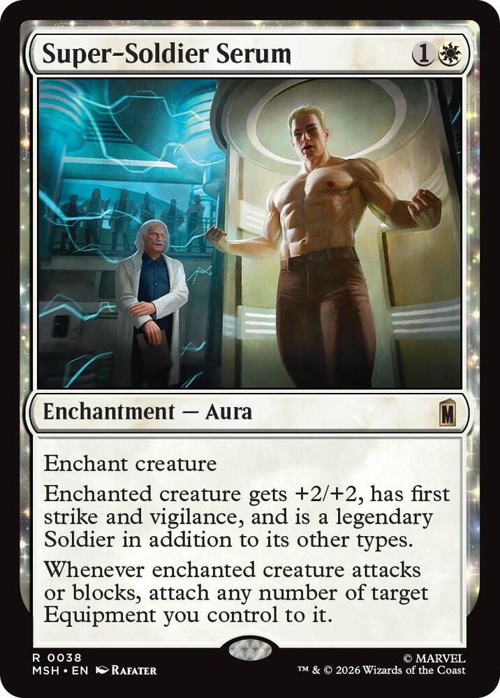 Super-Soldier Serum 38 (Marvel Super Heroes)  - Foil