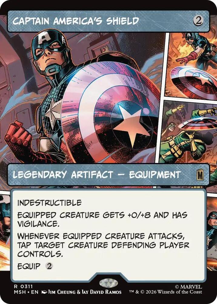 Captain America's Shield 311 (Marvel Super Heroes)  - Showcase