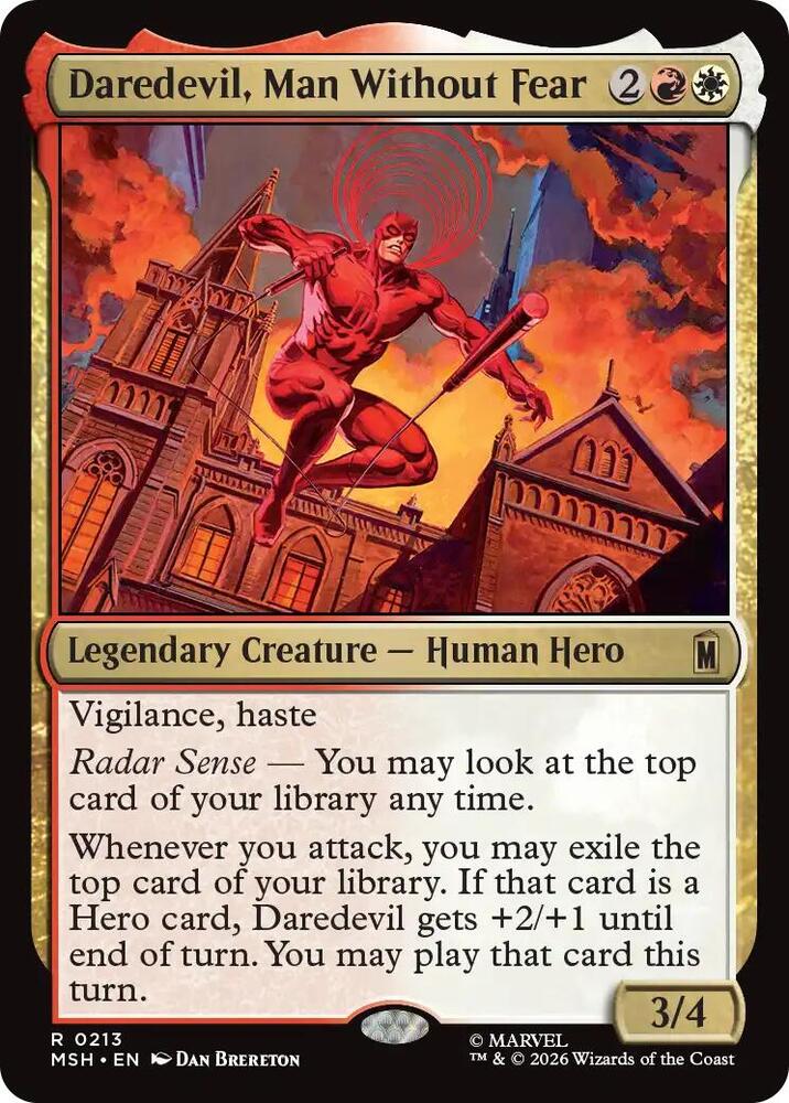 Daredevil, Man Without Fear 213 (Marvel Super Heroes)  - Foil