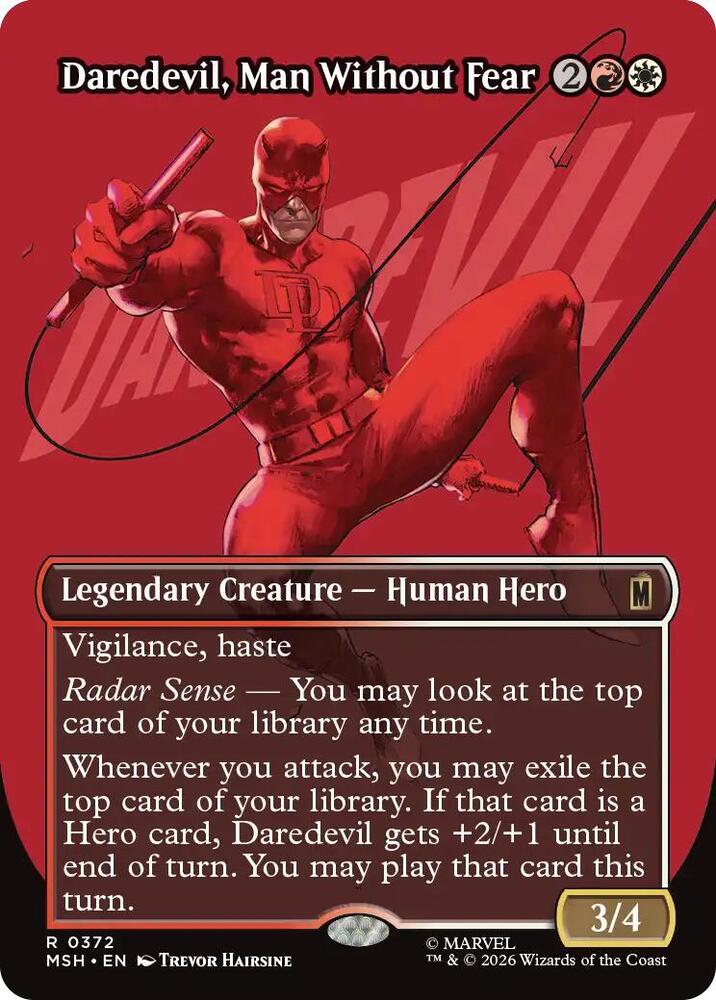 Daredevil, Man Without Fear 372 (Marvel Super Heroes)  - Borderless