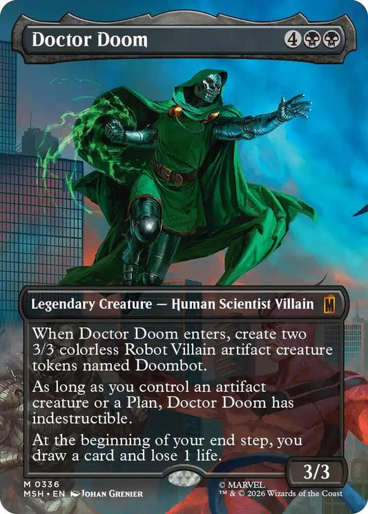 Doctor Doom 336 (Marvel Super Heroes)  - Borderless Foil