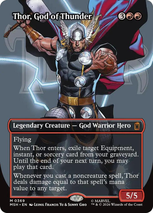 Thor, God of Thunder 369 (Marvel Super Heroes)  - Borderless
