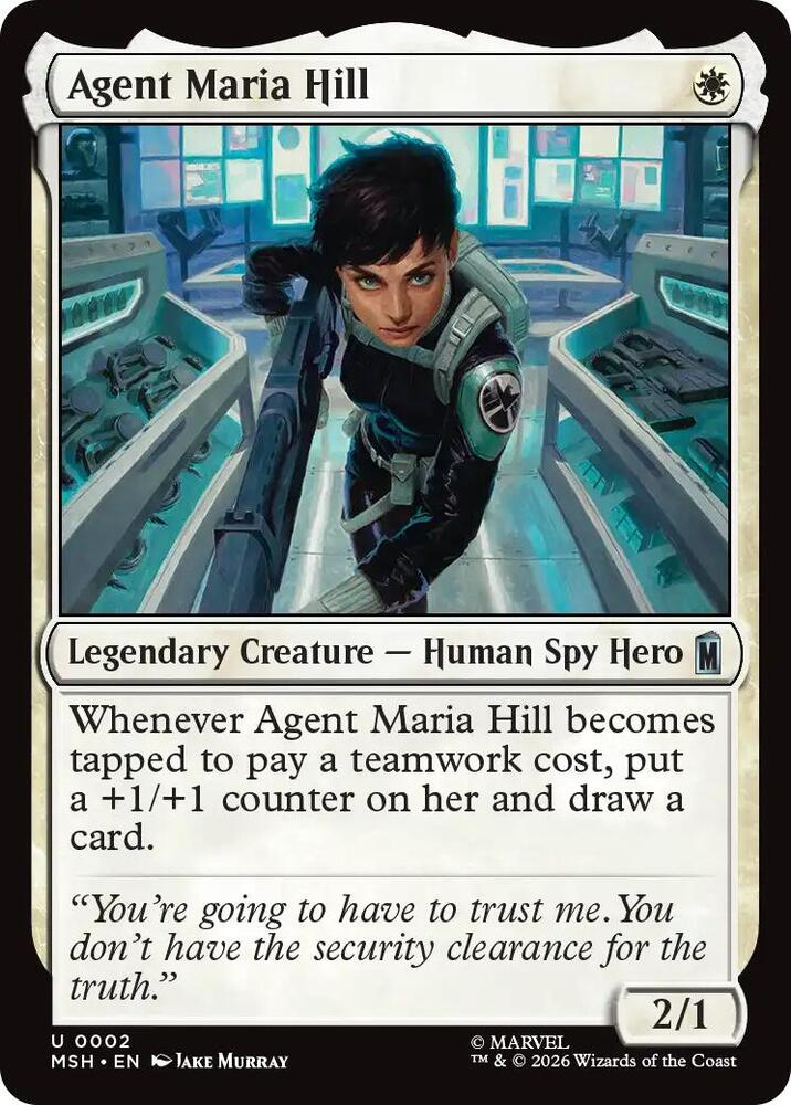 Agent Maria Hill 2 (Marvel Super Heroes)  - Foil