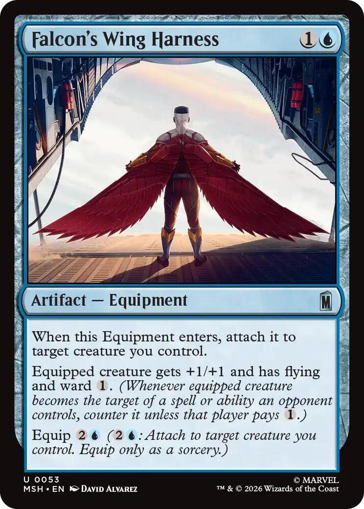 Falcon's Wing Harness 53 (Marvel Super Heroes)  - Foil