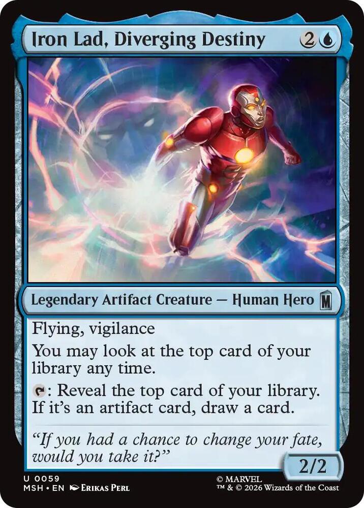 Iron Lad, Diverging Destiny 59 (Marvel Super Heroes)  - Foil
