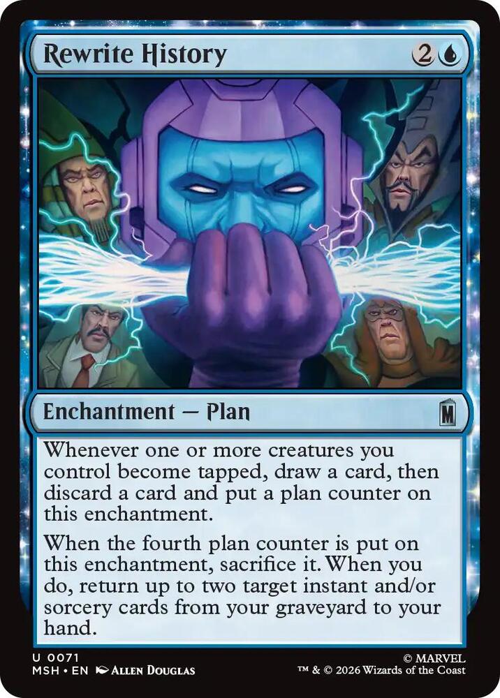 Rewrite History 71 (Marvel Super Heroes)  - Foil